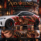 ARVOTENO Snake Side Decal Set - 2PCS Original Character Automotive Artwork