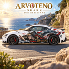 ARVOTENO Shark Side Decal Set - 2PCS Original Character Automotive Artwork
