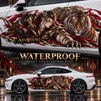 ARVOTENO Tiger: Waterproof side decal surface detail